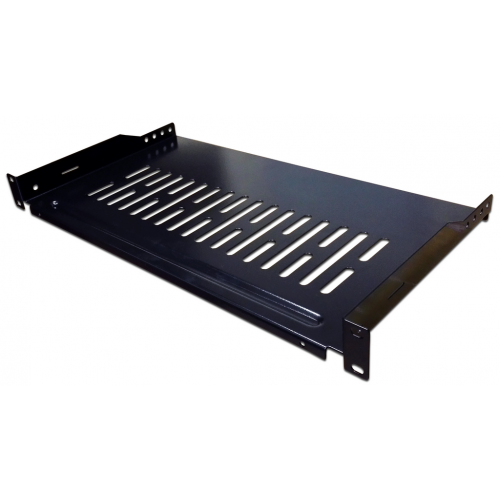 Cantilever shelf with optional rear support